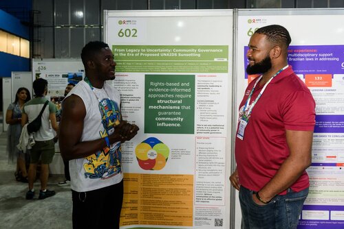 AIDS 2026, the 26th International AIDS Conference. Rio de Janeiro, Brazil.
Tuesday, 28 July 2026.

PEXHIB. Poster exhibition.

©️ Rogério von Krüger / IAS
