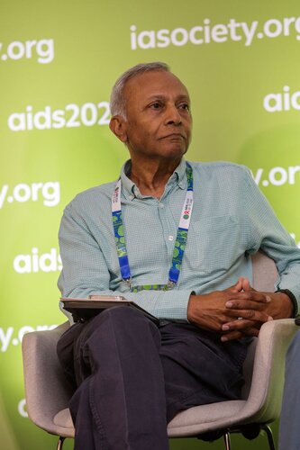 AIDS 2026, the 26th International AIDS Conference. Rio de Janeiro, Brazil.
Tuesday, 28 July 2026

SY06. No retreat, no surrender: The future of philanthropy in HIV.
In the photo: Yogan Pillay.

©️ Andréa Testoni / IAS