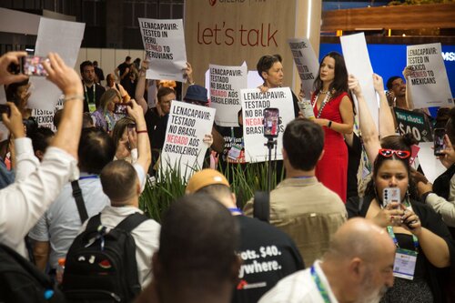 AIDS 2026, the 26th International AIDS Conference. Rio de Janeiro, Brazil.
Tuesday, 28 July 2026

GENCON. Demonstration.

©️ Andréa Testoni / IAS