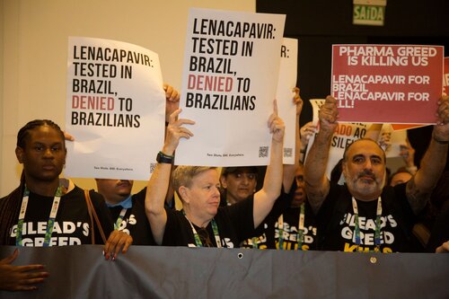 AIDS 2026, the 26th International AIDS Conference. Rio de Janeiro, Brazil.
Tuesday, 28 July 2026

GENCON. Demonstration.

©️ Andréa Testoni / IAS