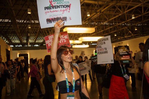 AIDS 2026, the 26th International AIDS Conference. Rio de Janeiro, Brazil.
Tuesday, 28 July 2026

GENCON. Demonstration.

©️ Andréa Testoni / IAS