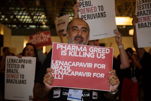 AIDS 2026, the 26th International AIDS Conference. Rio de Janeiro, Brazil.
Tuesday, 28 July 2026

GENCON. Demonstration.

©️ Andréa Testoni / IAS