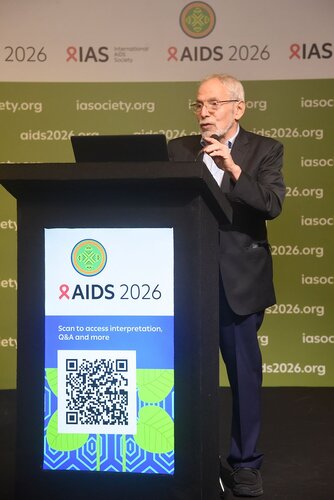 AIDS 2026, the 26th International AIDS Conference. Rio de Janeiro, Brazil.
Tuesday, 28 July 2026.

WS01. How to write and submit a research manuscript.
In the photos: Kenneth Hugh Mayer.

© Márcia Moreira / IAS.