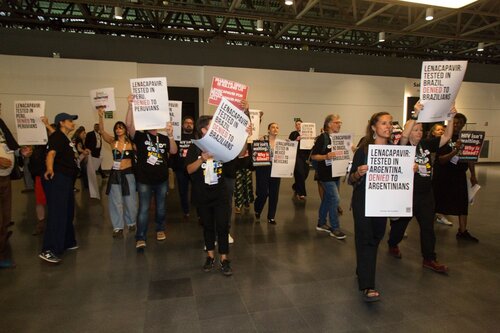 AIDS 2026, the 26th International AIDS Conference. Rio de Janeiro, Brazil.
Tuesday, 28 July 2026

GENCON. Demonstration.

©️ Andréa Testoni / IAS