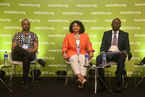 AIDS 2026, the 26th International AIDS Conference. Rio de Janeiro, Brazil.
Tuesday, 28 July 2026.

SAT26. Bridging the implementation gap: Practical insights to strengthen HIV prevention access for key populations.
In the photos: Panellists.

© Márcia Moreira / IAS.