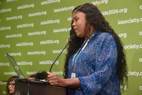 AIDS 2026, the 26th International AIDS Conference. Rio de Janeiro, Brazil.
Tuesday, 28 July 2026.

SAT16. Person-centred HIV prevention for key and vulnerable populations in Latin America and the Caribbean.
In the photos: Alexus D'Marco.

© Márcia Moreira / IAS.