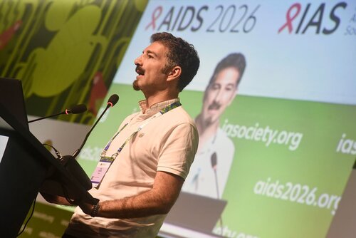 AIDS 2026, the 26th International AIDS Conference. Rio de Janeiro, Brazil.
Tuesday, 28 July 2026.

OAB01. ARTistic strategies 1: From testing to treatment.
In the photos: Jade Ghosn.

© Márcia Moreira / IAS.