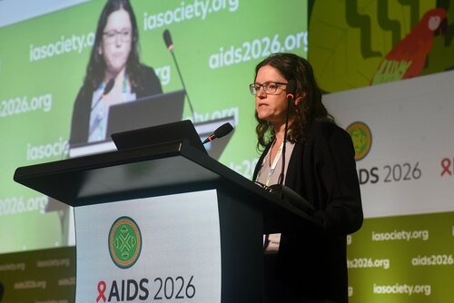AIDS 2026, the 26th International AIDS Conference. Rio de Janeiro, Brazil.
Tuesday, 28 July 2026.

OAB01. ARTistic strategies 1: From testing to treatment.
In the photos: Tracy L. Diamond.

© Márcia Moreira / IAS.