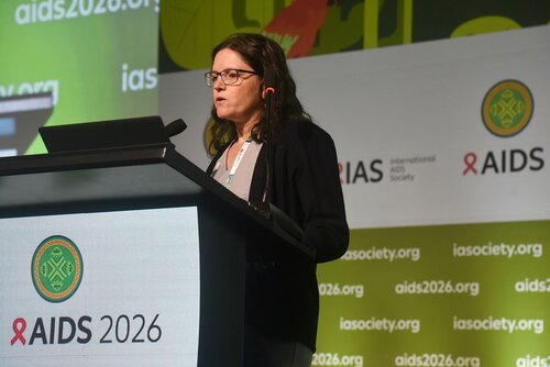 AIDS 2026, the 26th International AIDS Conference. Rio de Janeiro, Brazil.
Tuesday, 28 July 2026.

OAB01. ARTistic strategies 1: From testing to treatment.
In the photos: Tracy L. Diamond.

© Márcia Moreira / IAS.