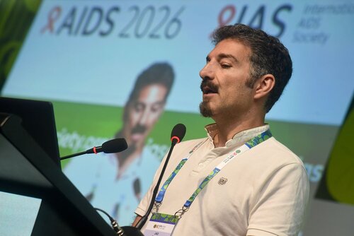 AIDS 2026, the 26th International AIDS Conference. Rio de Janeiro, Brazil.
Tuesday, 28 July 2026.

OAB01. ARTistic strategies 1: From testing to treatment.
In the photos: Jade Ghosn.

© Márcia Moreira / IAS.