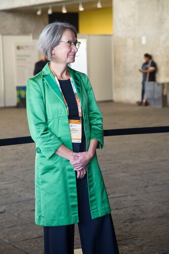 AIDS 2026, the 26th International AIDS Conference. Rio de Janeiro, Brazil.
Monday, 27 July 2026

EFREC. Educational Fund Reception.
In the photo: Birgit Poniatowski

©️ Andréa Testoni / IAS