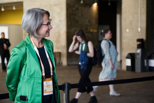 AIDS 2026, the 26th International AIDS Conference. Rio de Janeiro, Brazil.
Monday, 27 July 2026

EFREC. Educational Fund Reception.
In the photo: Birgit Poniatowski

©️ Andréa Testoni / IAS