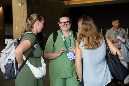 AIDS 2026, the 26th International AIDS Conference. Rio de Janeiro, Brazil.
Monday, 27 July 2026

EFREC. Educational Fund Reception.
In the photo: Speackers and audience

©️ Andréa Testoni / IAS