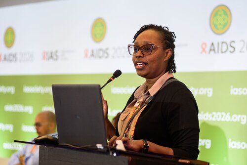 AIDS 2026, the 26th International AIDS Conference. Rio de Janeiro, Brazil.
Tuesday, 28 July 2026.

MM01. IAS Regional Members' Meeting: Africa.
In the photo: Elizabeth Irungu. 

©️ Rogério von Krüger / IAS
