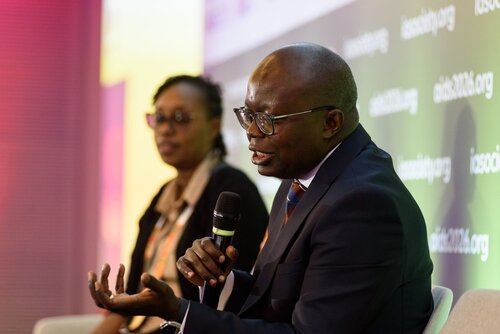 AIDS 2026, the 26th International AIDS Conference. Rio de Janeiro, Brazil.
Tuesday, 28 July 2026.

MM01. IAS Regional Members' Meeting: Africa.
In the photo: Kenneth Ngure. 

©️ Rogério von Krüger / IAS