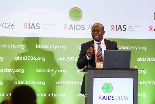 AIDS 2026, the 26th International AIDS Conference. Rio de Janeiro, Brazil.
Tuesday, 28 July 2026.

MM01. IAS Regional Members' Meeting: Africa.
In the photo: Kenneth Ngure. 

©️ Rogério von Krüger / IAS