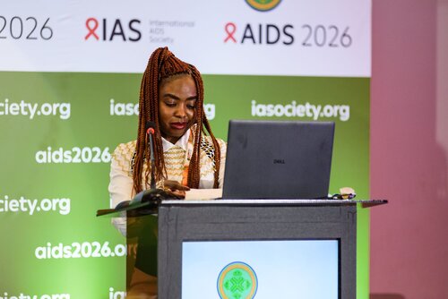 AIDS 2026, the 26th International AIDS Conference. Rio de Janeiro, Brazil.
Tuesday, 28 July 2026.

MM01. IAS Regional Members' Meeting: Africa.
In the photo: Susan Shumba. 

©️ Rogério von Krüger / IAS