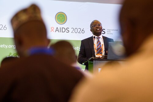 AIDS 2026, the 26th International AIDS Conference. Rio de Janeiro, Brazil.
Tuesday, 28 July 2026.

MM01. IAS Regional Members' Meeting: Africa.
In the photo: Kenneth Ngure. 

©️ Rogério von Krüger / IAS