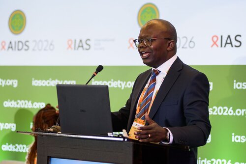 AIDS 2026, the 26th International AIDS Conference. Rio de Janeiro, Brazil.
Tuesday, 28 July 2026.

MM01. IAS Regional Members' Meeting: Africa.
In the photo: Kenneth Ngure. 

©️ Rogério von Krüger / IAS