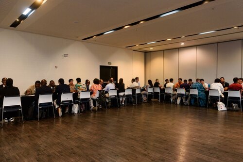 AIDS 2026, the 26th International AIDS Conference. Rio de Janeiro, Brazil.
Tuesday, 27 July 2026.

SCHOLSNET. Scholarships speed networking. 

©️ Rogério von Krüger / IAS