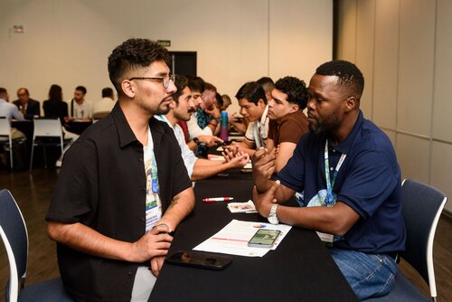 AIDS 2026, the 26th International AIDS Conference. Rio de Janeiro, Brazil.
Tuesday, 27 July 2026.

SCHOLSNET. Scholarships speed networking. 

©️ Rogério von Krüger / IAS