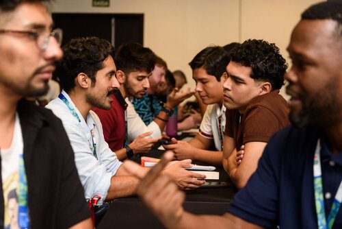 AIDS 2026, the 26th International AIDS Conference. Rio de Janeiro, Brazil.
Tuesday, 27 July 2026.

SCHOLSNET. Scholarships speed networking. 

©️ Rogério von Krüger / IAS