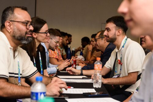 AIDS 2026, the 26th International AIDS Conference. Rio de Janeiro, Brazil.
Tuesday, 27 July 2026.

SCHOLSNET. Scholarships speed networking. 

©️ Rogério von Krüger / IAS