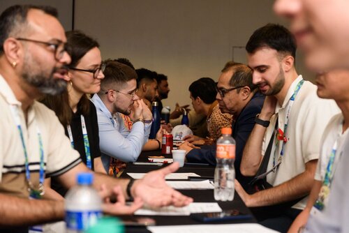 AIDS 2026, the 26th International AIDS Conference. Rio de Janeiro, Brazil.
Tuesday, 27 July 2026.

SCHOLSNET. Scholarships speed networking. 

©️ Rogério von Krüger / IAS