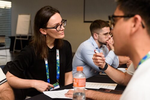 AIDS 2026, the 26th International AIDS Conference. Rio de Janeiro, Brazil.
Tuesday, 27 July 2026.

SCHOLSNET. Scholarships speed networking. 

©️ Rogério von Krüger / IAS