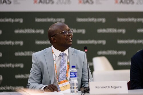 AIDS 2026, the 26th International AIDS Conference. Rio de Janeiro, Brazil.                            Wednesday, 29 July 2026.

MR02. Media roundtable – Africa’s HIV response after PEPFAR: The impact of funding cuts and what comes next.
In the photo: Kenneth Ngure.

©️ Rogério von Krüger / IAS