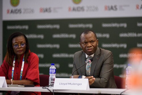 AIDS 2026, the 26th International AIDS Conference. Rio de Janeiro, Brazil.                            Wednesday, 29 July 2026.

MR02. Media roundtable – Africa’s HIV response after PEPFAR: The impact of funding cuts and what comes next.
In the photo: LLoyd Mulenga.

©️ Rogério von Krüger / IAS