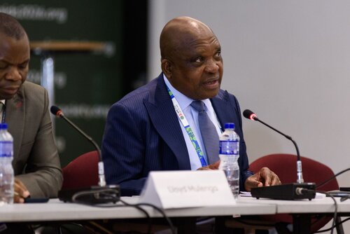 AIDS 2026, the 26th International AIDS Conference. Rio de Janeiro, Brazil.                            Wednesday, 29 July 2026.

MR02. Media roundtable – Africa’s HIV response after PEPFAR: The impact of funding cuts and what comes next.
In the photo: Mathume Joseph Phaahla.

©️ Rogério von Krüger / IAS