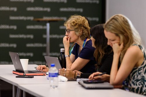 AIDS 2026, the 26th International AIDS Conference. Rio de Janeiro, Brazil.                            Wednesday, 29 July 2026.

MR02. Media roundtable – Africa’s HIV response after PEPFAR: The impact of funding cuts and what comes next.
In the photo: Media in attendance.

©️ Rogério von Krüger / IAS