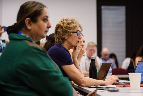 AIDS 2026, the 26th International AIDS Conference. Rio de Janeiro, Brazil.                            Wednesday, 29 July 2026.

MR02. Media roundtable – Africa’s HIV response after PEPFAR: The impact of funding cuts and what comes next.
In the photo: Media in attendance.

©️ Rogério von Krüger / IAS