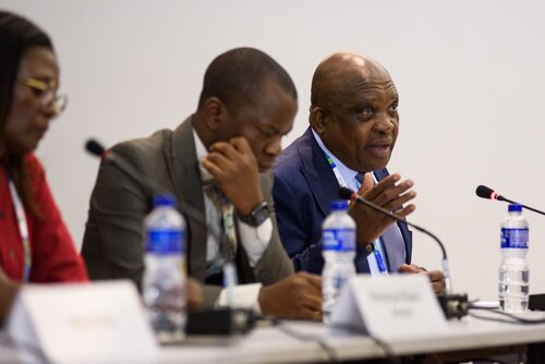 AIDS 2026, the 26th International AIDS Conference. Rio de Janeiro, Brazil.                            Wednesday, 29 July 2026.

MR02. Media roundtable – Africa’s HIV response after PEPFAR: The impact of funding cuts and what comes next.
In the photo: Mathume Joseph Phaahla.

©️ Rogério von Krüger / IAS
