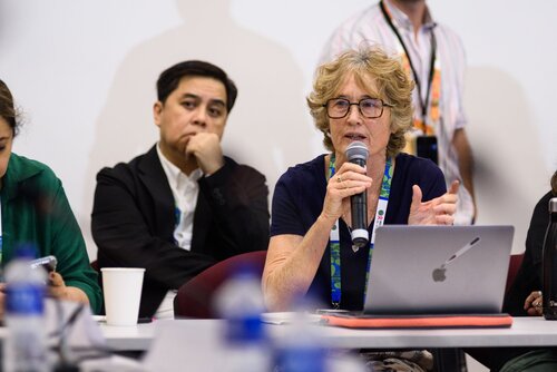 AIDS 2026, the 26th International AIDS Conference. Rio de Janeiro, Brazil.                            Wednesday, 29 July 2026.

MR02. Media roundtable – Africa’s HIV response after PEPFAR: The impact of funding cuts and what comes next.
In the photo: Media in attendance.

©️ Rogério von Krüger / IAS