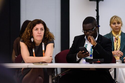 AIDS 2026, the 26th International AIDS Conference. Rio de Janeiro, Brazil.                            Wednesday, 29 July 2026.

MR02. Media roundtable – Africa’s HIV response after PEPFAR: The impact of funding cuts and what comes next.
In the photo: Media in attendance.

©️ Rogério von Krüger / IAS
