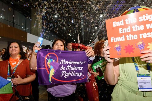 AIDS 2026, the 26th International AIDS Conference. Rio de Janeiro, Brazil.                            Wednesday, 29 July 2026.

Protest.

©️ Rogério von Krüger / IAS