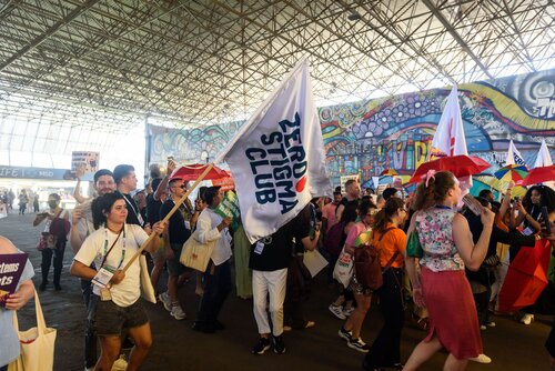 AIDS 2026, the 26th International AIDS Conference. Rio de Janeiro, Brazil.                            Wednesday, 29 July 2026.

Protest.

©️ Rogério von Krüger / IAS