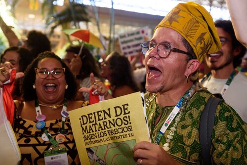 AIDS 2026, the 26th International AIDS Conference. Rio de Janeiro, Brazil.                            Wednesday, 29 July 2026.

Protest.

©️ Rogério von Krüger / IAS