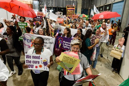 AIDS 2026, the 26th International AIDS Conference. Rio de Janeiro, Brazil.                            Wednesday, 29 July 2026.

Protest.

©️ Rogério von Krüger / IAS