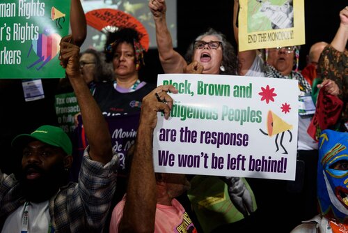 AIDS 2026, the 26th International AIDS Conference. Rio de Janeiro, Brazil.                            Wednesday, 29 July 2026.

Protest.

©️ Rogério von Krüger / IAS