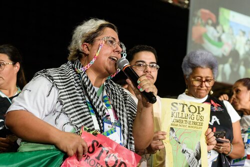 AIDS 2026, the 26th International AIDS Conference. Rio de Janeiro, Brazil.                            Wednesday, 29 July 2026.

Protest.

©️ Rogério von Krüger / IAS