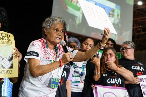 AIDS 2026, the 26th International AIDS Conference. Rio de Janeiro, Brazil.                            Wednesday, 29 July 2026.

Protest.

©️ Rogério von Krüger / IAS