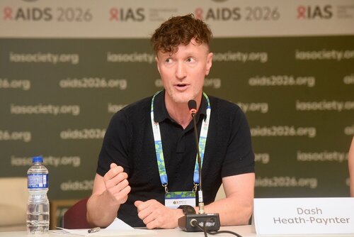 AIDS 2026, the 26th International AIDS Conference. Rio de Janeiro, Brazil.
Wednesday, 29 July 2026.

MR03. Media roundtable – Fiji: Responding to the fastest-growing epidemic in the world.
In the photos: Dash Heath-Paynter.

© Márcia Moreira / IAS.
