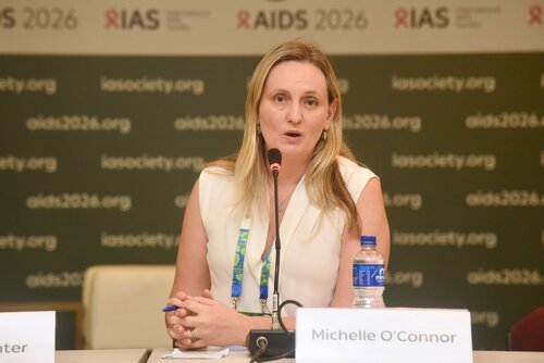 AIDS 2026, the 26th International AIDS Conference. Rio de Janeiro, Brazil.
Wednesday, 29 July 2026.

MR03. Media roundtable – Fiji: Responding to the fastest-growing epidemic in the world.
In the photos: Michelle O'Connor.

© Márcia Moreira / IAS.