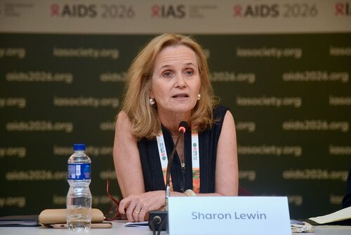 AIDS 2026, the 26th International AIDS Conference. Rio de Janeiro, Brazil.
Wednesday, 29 July 2026.

MR03. Media roundtable – Fiji: Responding to the fastest-growing epidemic in the world.
In the photos: Sharon Lewin.

© Márcia Moreira / IAS.