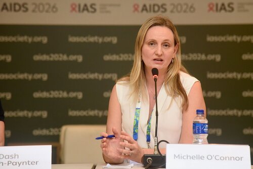 AIDS 2026, the 26th International AIDS Conference. Rio de Janeiro, Brazil.
Wednesday, 29 July 2026.

MR03. Media roundtable – Fiji: Responding to the fastest-growing epidemic in the world.
In the photos: Michelle O'Connor.

© Márcia Moreira / IAS.