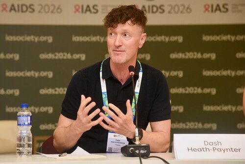 AIDS 2026, the 26th International AIDS Conference. Rio de Janeiro, Brazil.
Wednesday, 29 July 2026.

MR03. Media roundtable – Fiji: Responding to the fastest-growing epidemic in the world.
In the photos: Dash Heath-Paynter.

© Márcia Moreira / IAS.