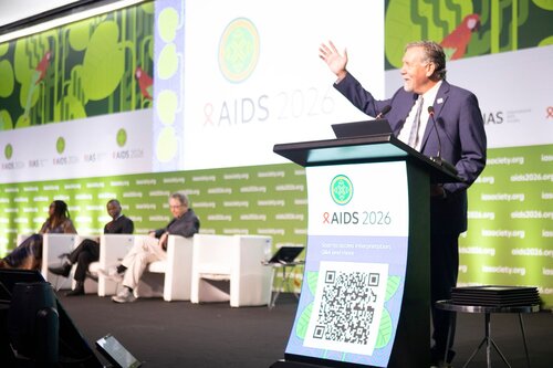 AIDS 2026, the 26th International AIDS Conference. Rio de Janeiro, Brazil.
Tueday, 28 July 2026.

PL01. Rethink. Rebuild. Rise.
In the photo: Chris Beyrer, Duke University, United States.

©️ Felipe Varanda / IAS
